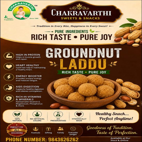 Groundnut Laddu